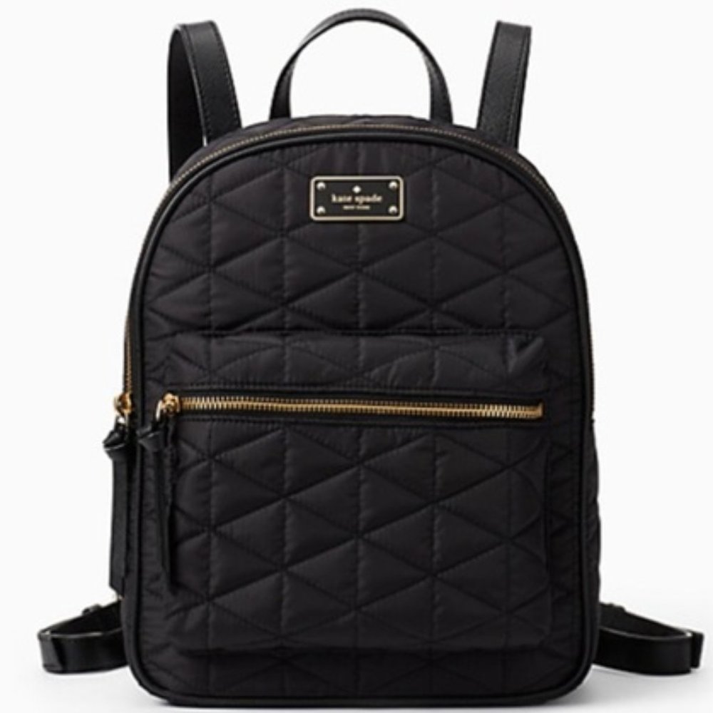 NWT Kate Spade Quilted Small Bradley Backpack